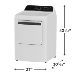 Frigidaire Dryer Front-Load 27" - FLVE752CBW