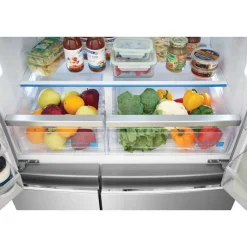 Frigidaire Gallery 36 In 22,1 Cu Ft Refrigerator Bottom Freezer, French door - GRQC2255BF