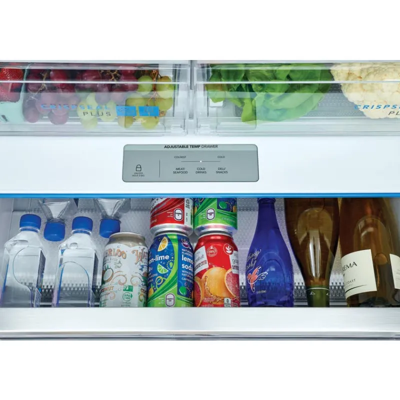 Frigidaire Gallery 36 In 23,3 Cu Ft Refrigerator Bottom Freezer, French door - GRFG2353AF