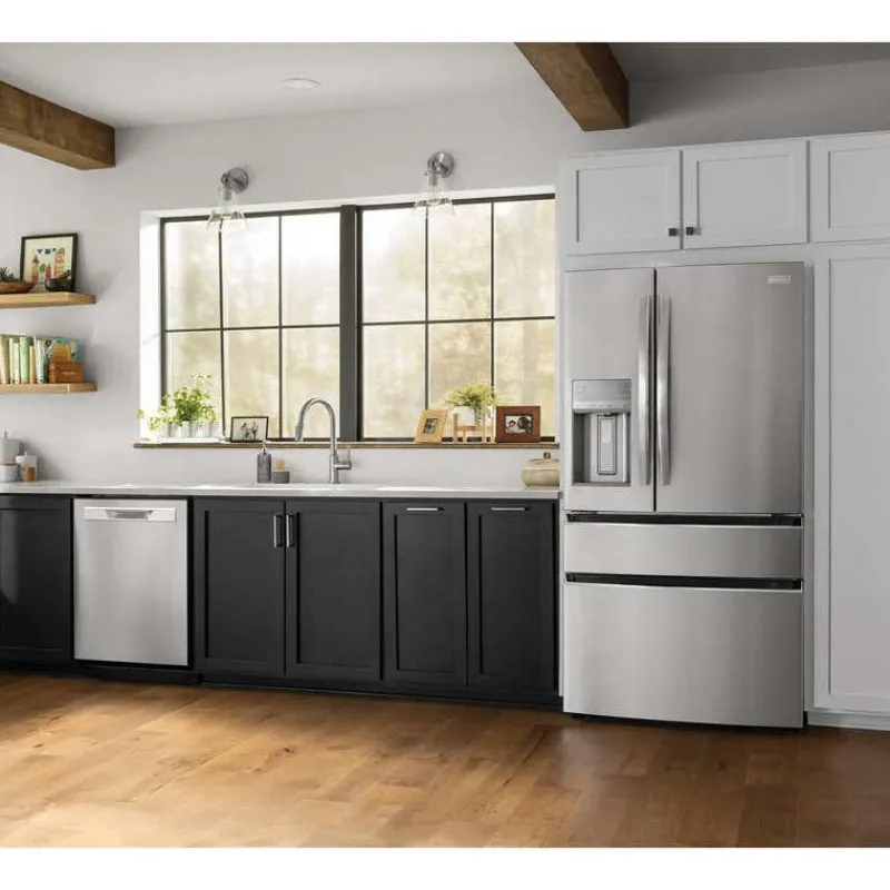 Frigidaire Gallery 36 In 26,3 Cu Ft Refrigerator Bottom Freezer, French door - GRMS2773AF