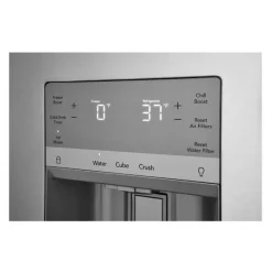 Frigidaire Gallery 36 In 27,8 Cu Ft Refrigerator Bottom Freezer, French door - GRFS2853AF