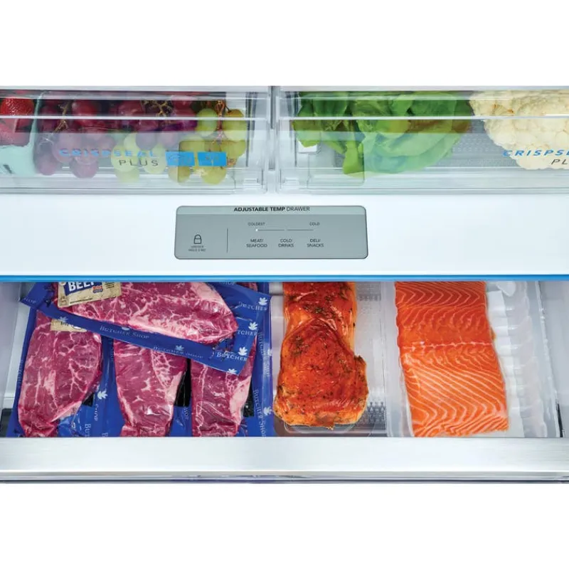 Frigidaire Gallery 36 In 27,8 Cu Ft Refrigerator Bottom Freezer, French door - GRFS2853AF