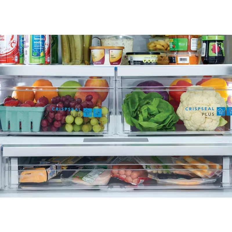 Frigidaire Gallery 36 In 27,8 Cu Ft Refrigerator Bottom Freezer, French door - GRFS2853AF