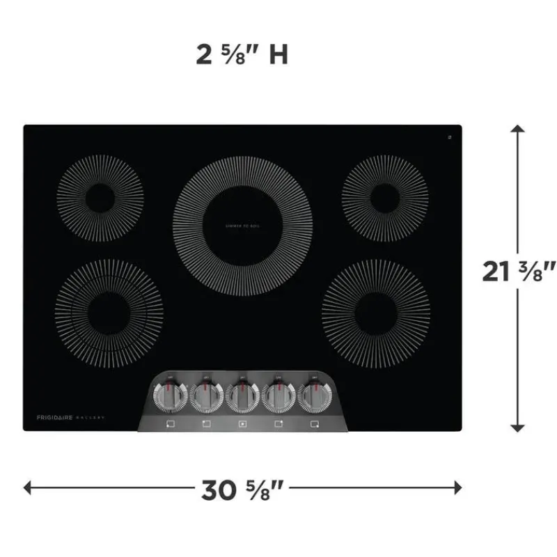 Frigidaire Gallery Cooktop Glass-Ceramic 30" Electric - GCCE3070AD