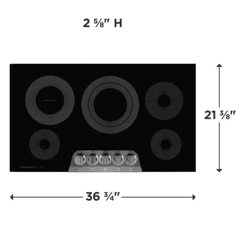 Frigidaire Gallery Cooktop Glass-Ceramic 36" Electric - GCCE3670AD