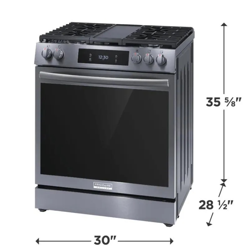 Frigidaire Gallery Range 30" Electric Glass-Ceramic - GCFG3060BD