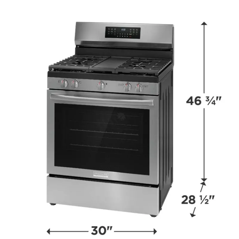 Frigidaire Gallery Range 30" Gaz Gas - GCRG3060BF
