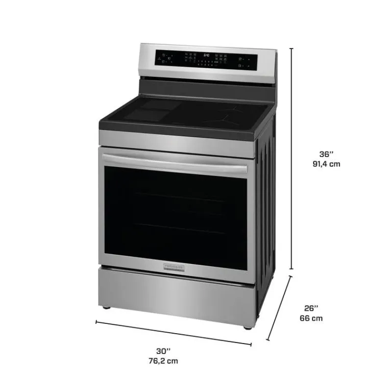 Frigidaire Gallery Range 30" Electric Induction - GCRI306CBF
