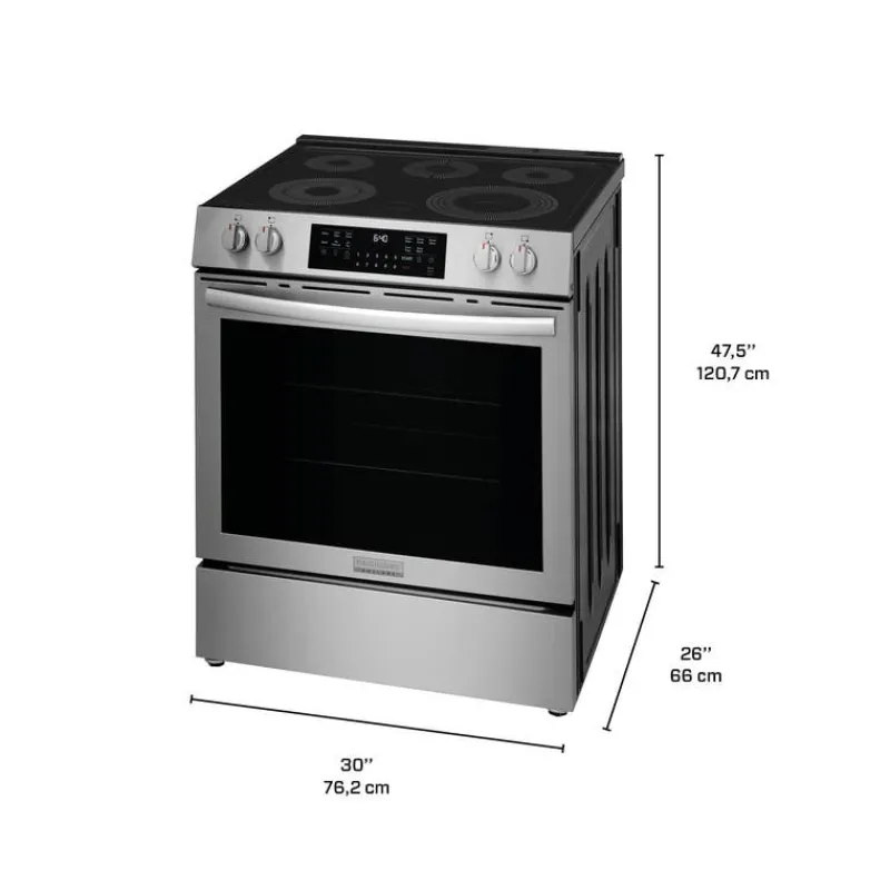 Frigidaire Gallery Range 30" Electric Glass-Ceramic - GCFE305CBF