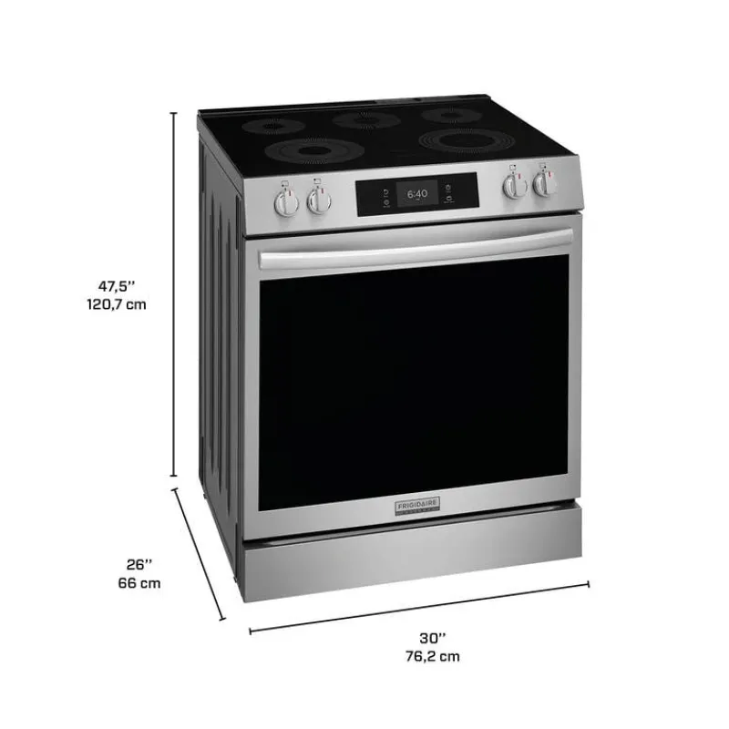 Frigidaire Gallery Range 30" Electric Glass-Ceramic - GCFE307CBF