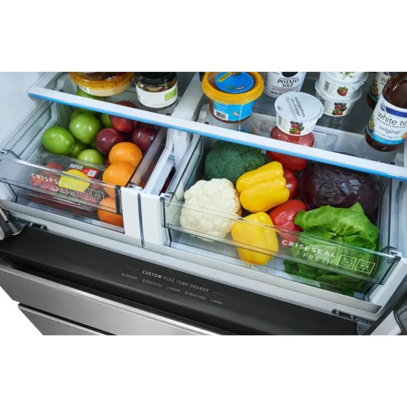 Frigidaire Professional 22 Cu ft 36 In Refrigerator Bottom Freezer, French door - PRMC2290BF