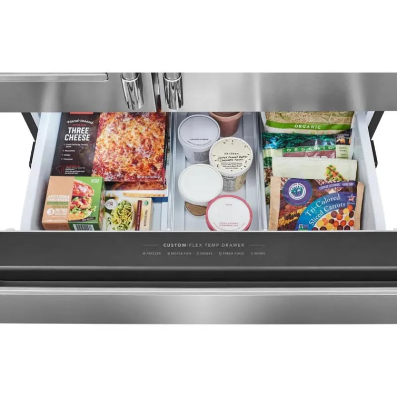 Frigidaire Professional 22 Cu ft 36 In Refrigerator Bottom Freezer, French door - PRMC2290BF