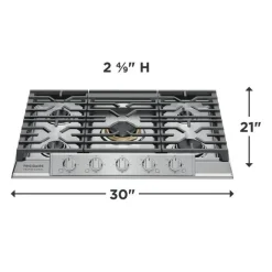 Frigidaire Professional Cooktop Gas 30