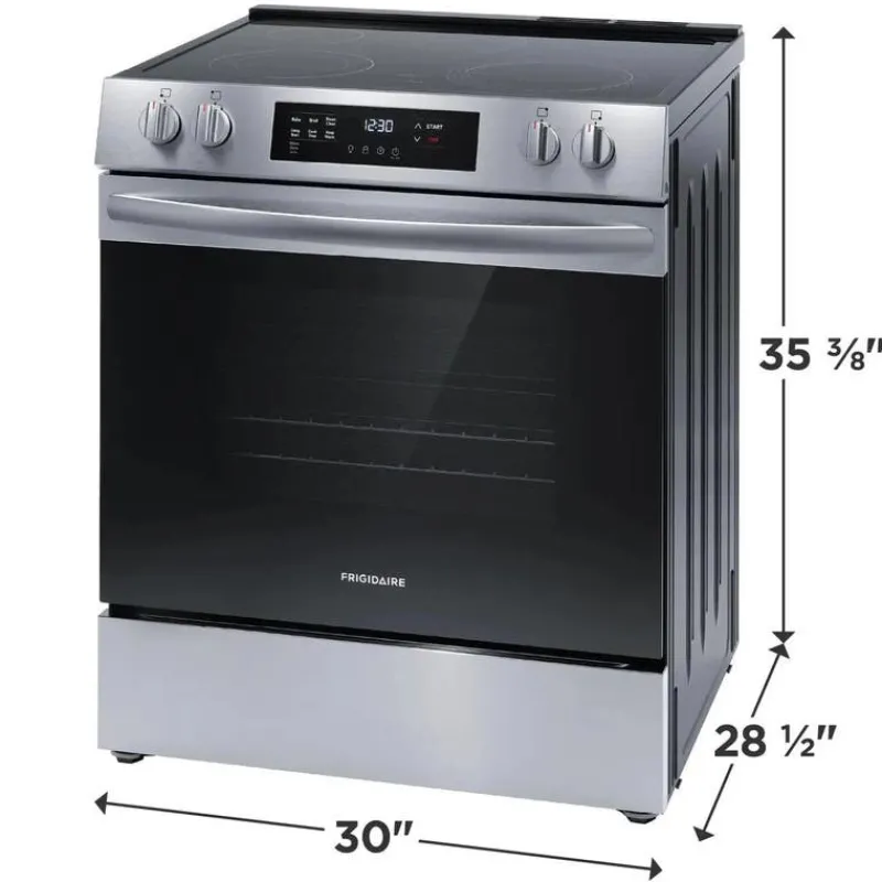 Frigidaire Range 30" Electric Glass-Ceramic - FCFE306CAS
