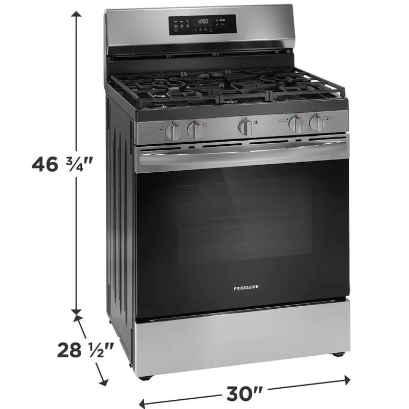 Frigidaire Range 30" Electric Gas - FCRG3083AS