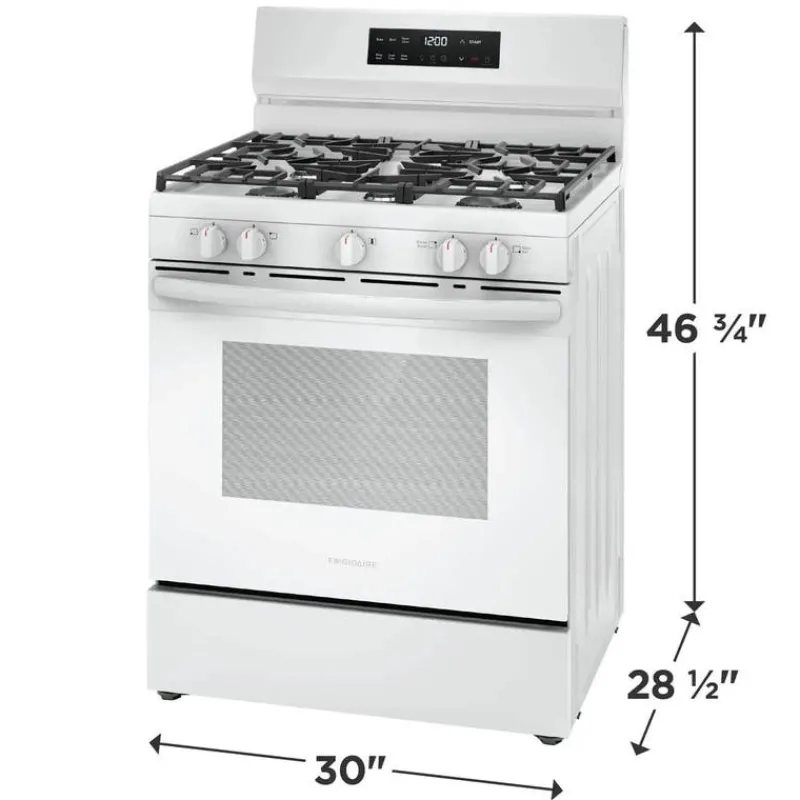 Frigidaire Range 30" Electric Gas - FCRG3062AW