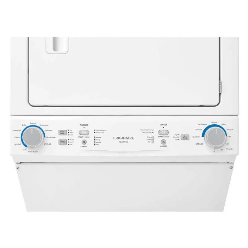 Frigidaire Washer/Dryer Laundry Center, , 27'', Top-Load, 850 - FLCE752CAW