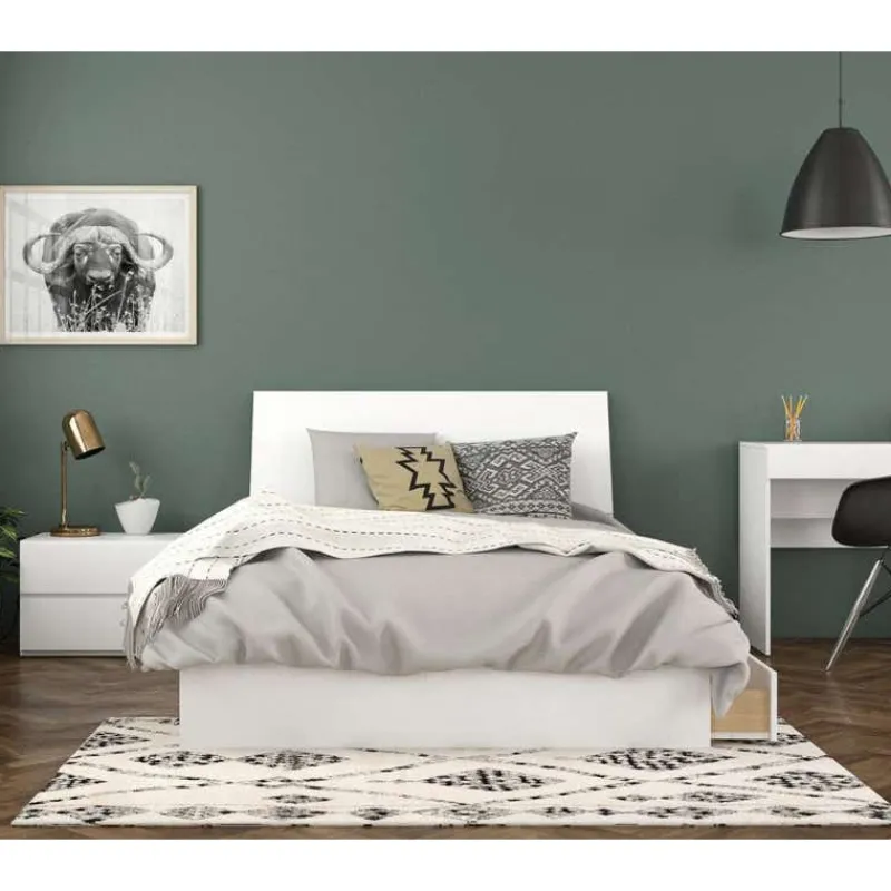 Nexera Full Bed Set with Storage (54") - 3pcs -
