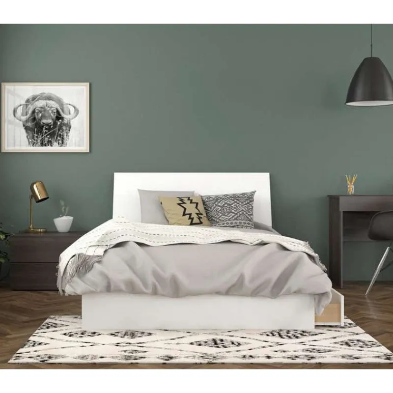 Nexera Full Bed Set with Storage (54") - 3pcs -