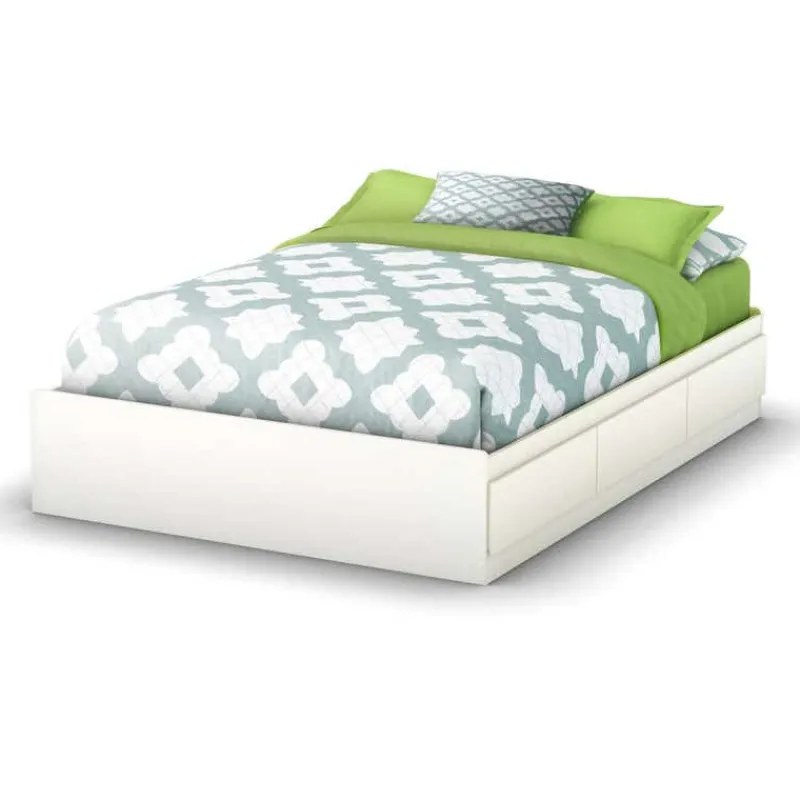 Meubles South Shore Full Bed with 3-Drawer Storage (54'') - South Shore