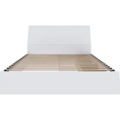 Nexera Full Bed with 3-Drawer Storage and Headboard (54