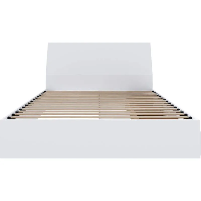 Nexera Full Bed with 3-Drawer Storage and Headboard (54") -