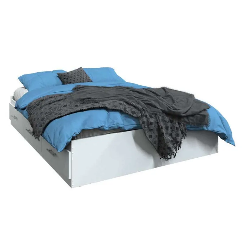 SUA-V Full Bed with 6-Drawer Storage (54")
