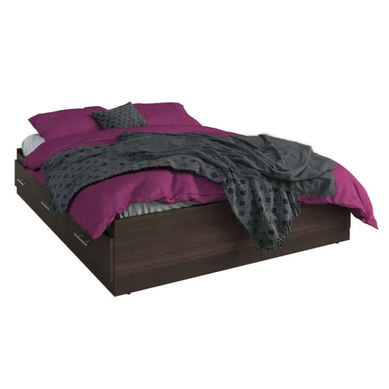 SUA-V Full Bed with 6-Drawer Storage (54")