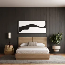 Nexera Full Bed with Headboard (54