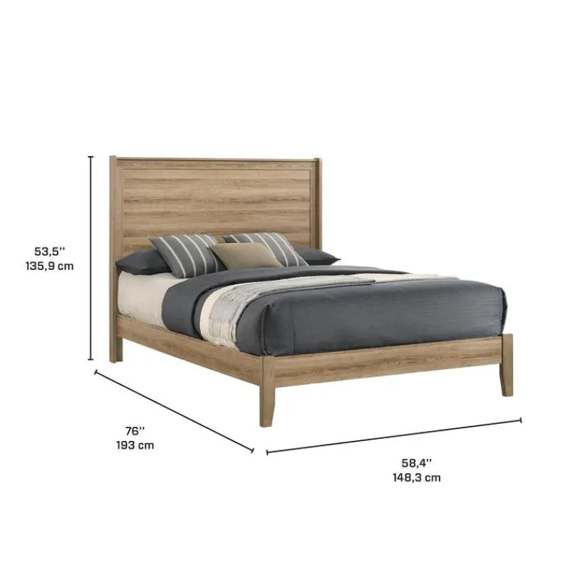 Full Bed with Headboard - 54"
