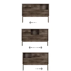 Meubles South Shore Full Bookcase Headboard 54'' - South Shore