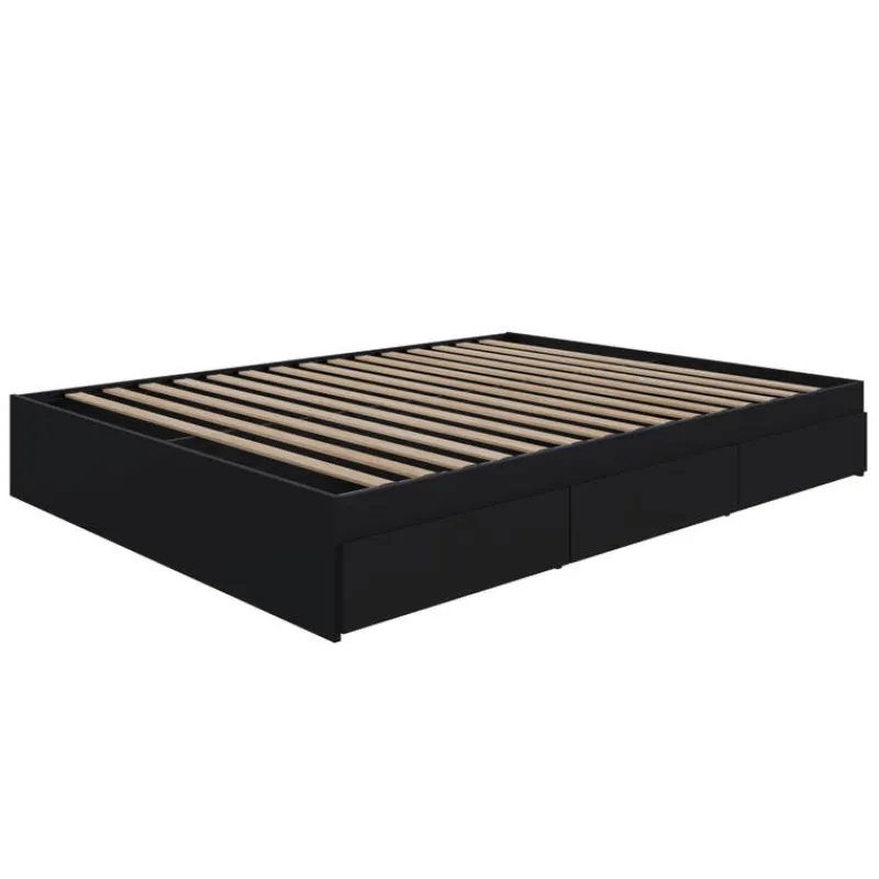 Nexera Full 3-Drawer Storage Bed (54") -