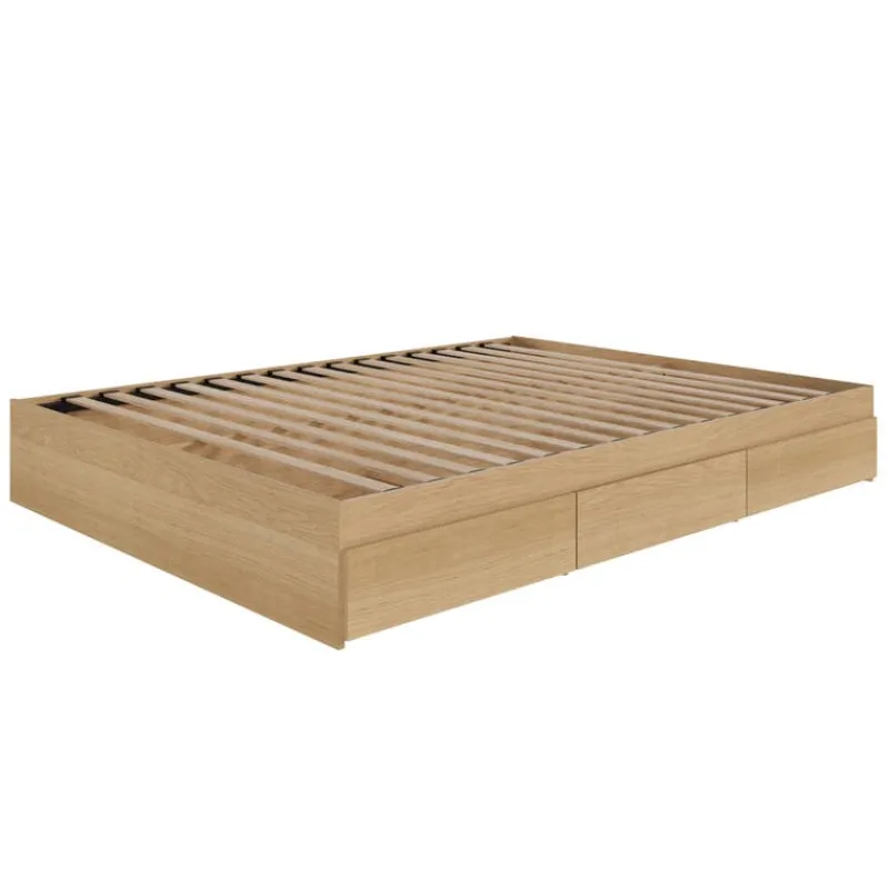 Nexera Full 3-Drawer Storage Bed (54") -