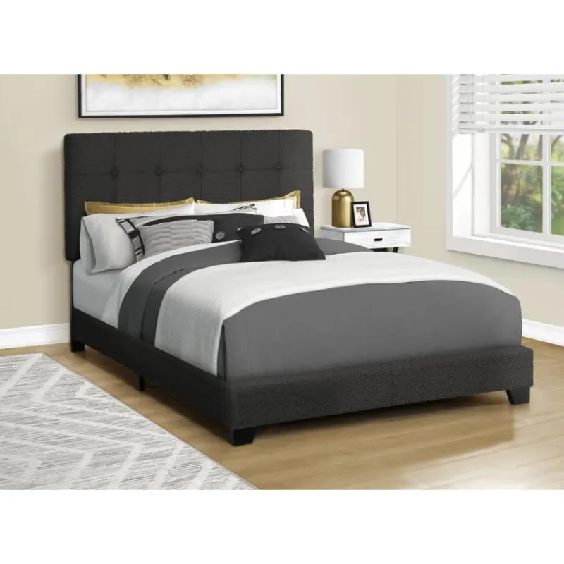 Monarch Full Fabric Bed with Headboard (54") -