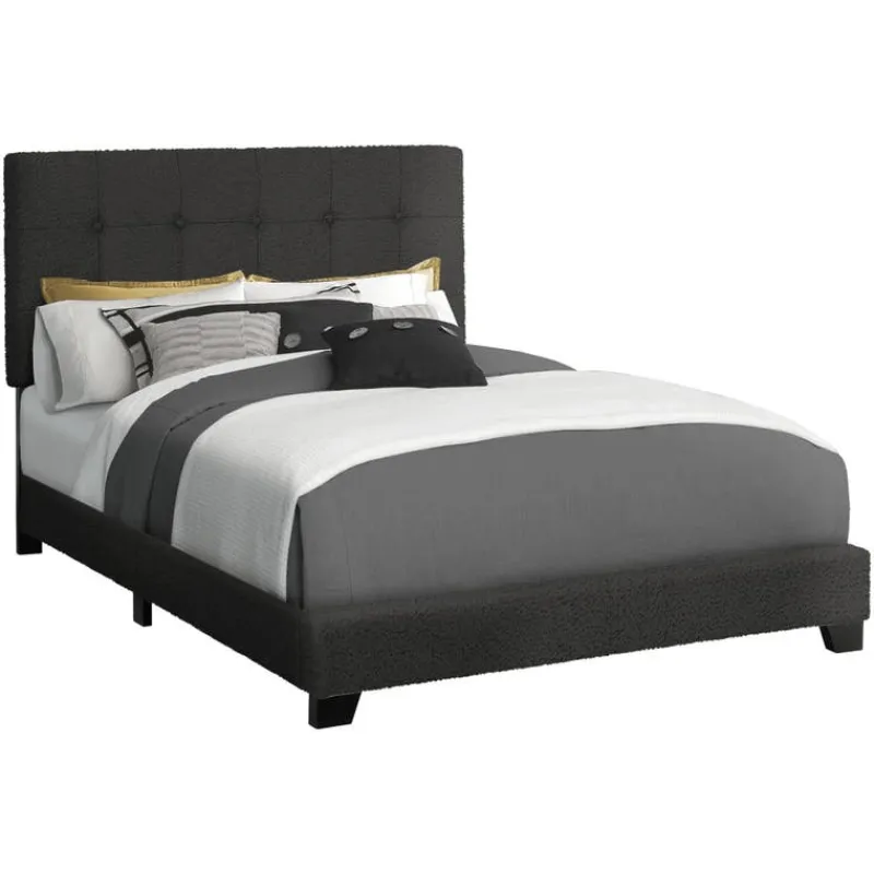 Monarch Full Fabric Bed with Headboard (54") -