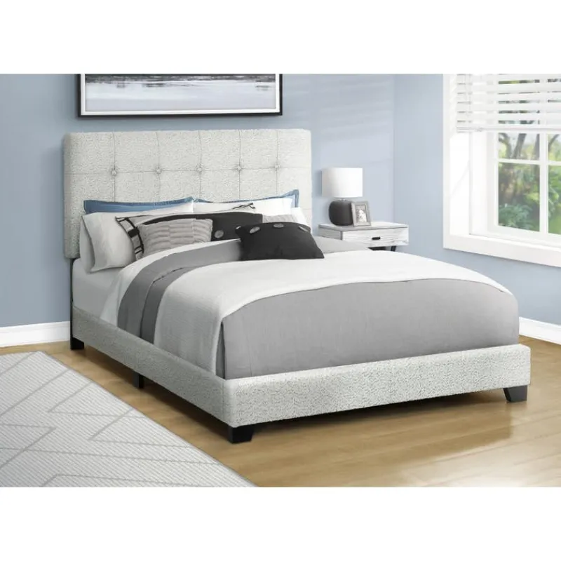 Monarch Full Fabric Bed with Headboard (54") -