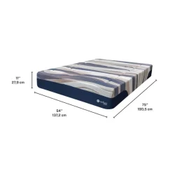 ZedBed Full FirmMattresswith Pocket Coils - 54"