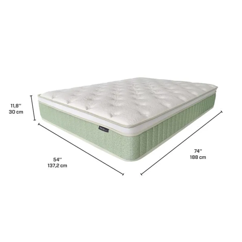 Full Medium-Firm Hybrid Mattress-in-a-Box - 54"
