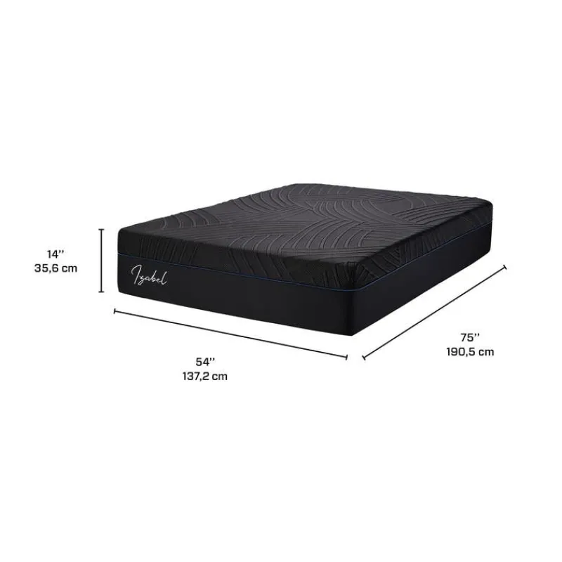 Dreamstar Full Medium-Firm Memory Foam Mattress-in-a-Box - 54"
