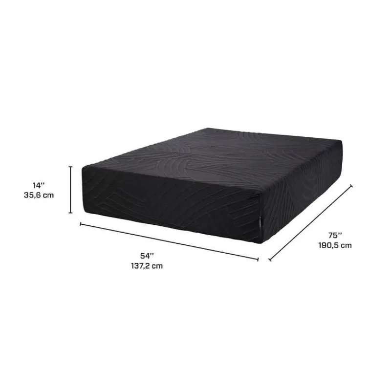 Dreamstar Full Medium-Firm Memory Foam Mattress-in-a-Box - 54"