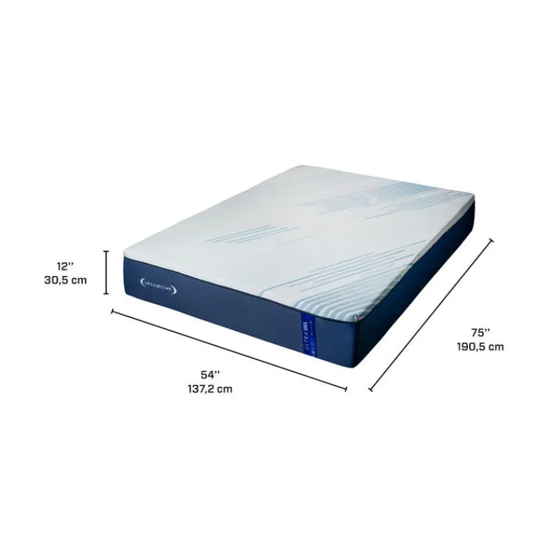 Dreamstar Full Medium-Firm Memory Foam Mattress-in-a-Box - 54"