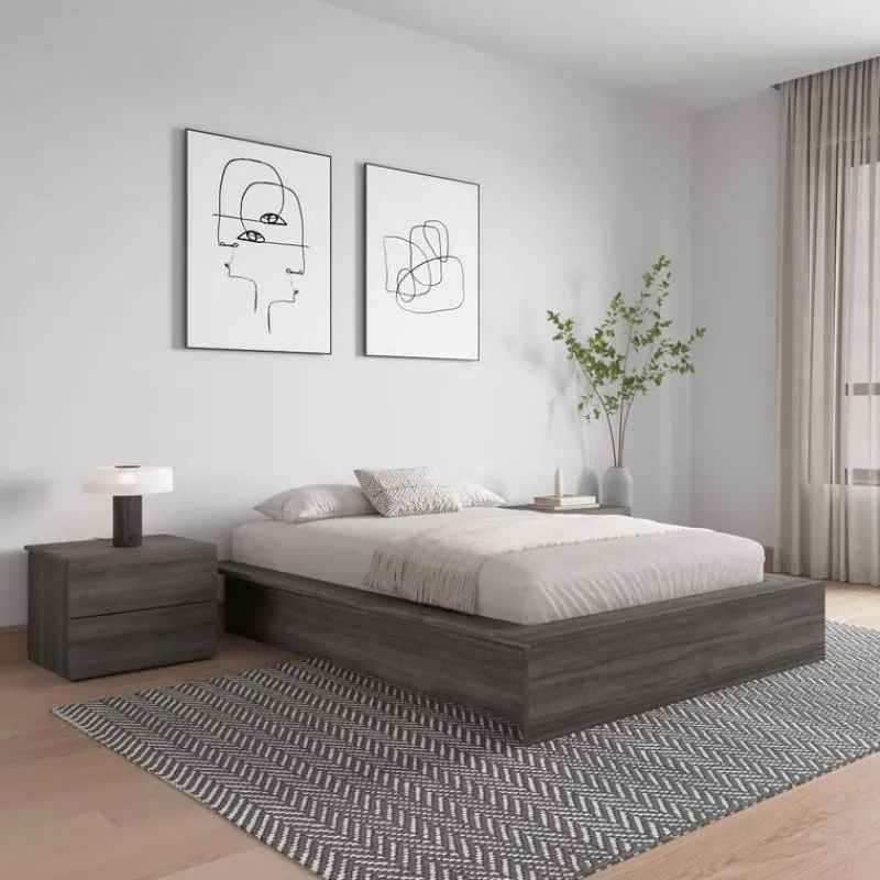 Nexera Full Platform Bed (54") -