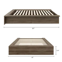 Nexera Full Platform Bed (54