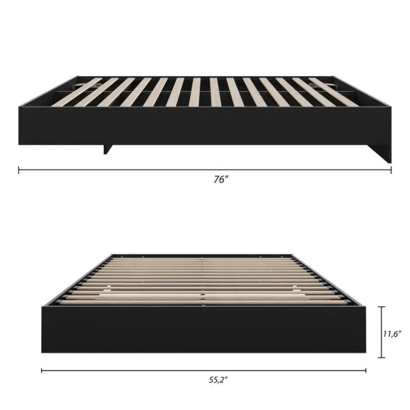 Nexera Full Platform Bed (54'') -
