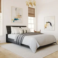 Nexera Full Platform Bed and Headboard (54") -