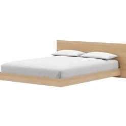 Nexera Full Platform Bed with Headboard (54") -