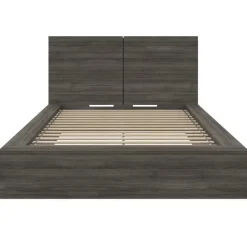 Nexera Full Platform Bed with Headboard (54") -