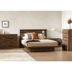 Meubles South Shore Full/Queen Bed with Headboard (54"/60") - South Shore