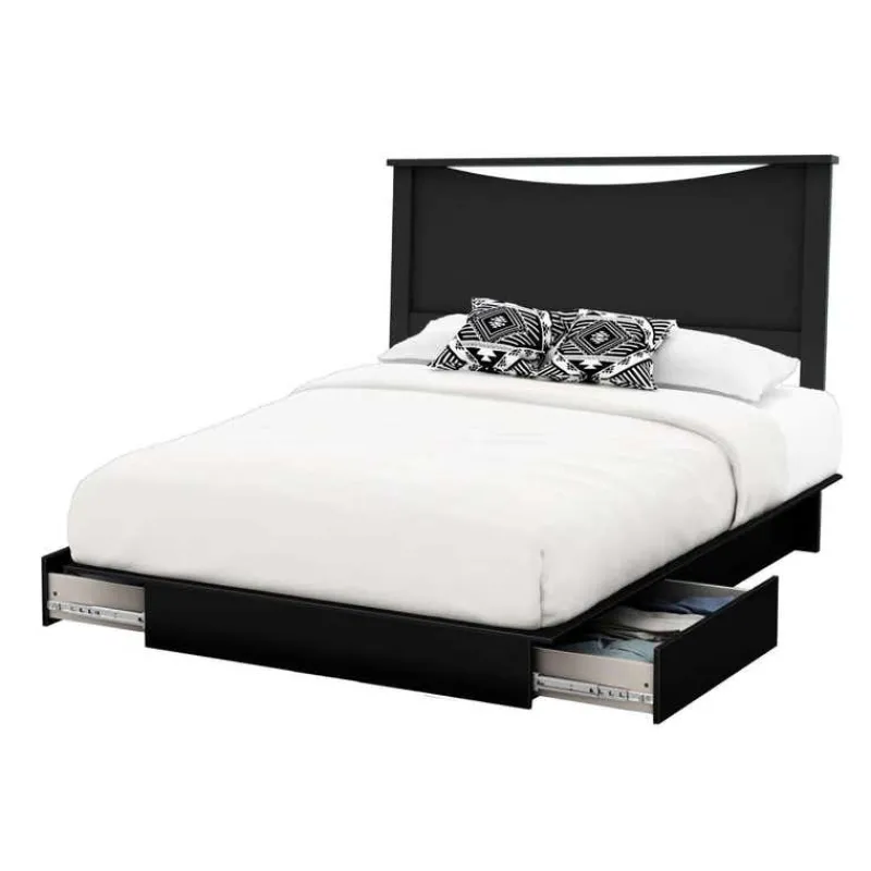 Meubles South Shore Full/Queen Bed with Headboard (54"/60") - South Shore