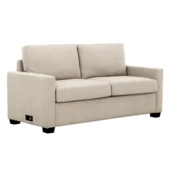 Full-Size Sleeper Sofa with USB Ports